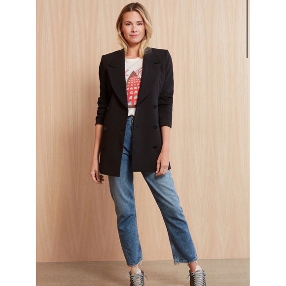 Good American Dresses & Skirts - NWT Good American Blazer Mini Dress Black Size 7 US 4XL Plus Size. Minimalist